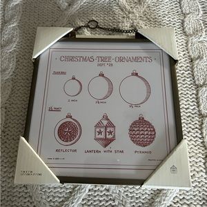 Hearth & Hand Christmas Ornament Wall Art